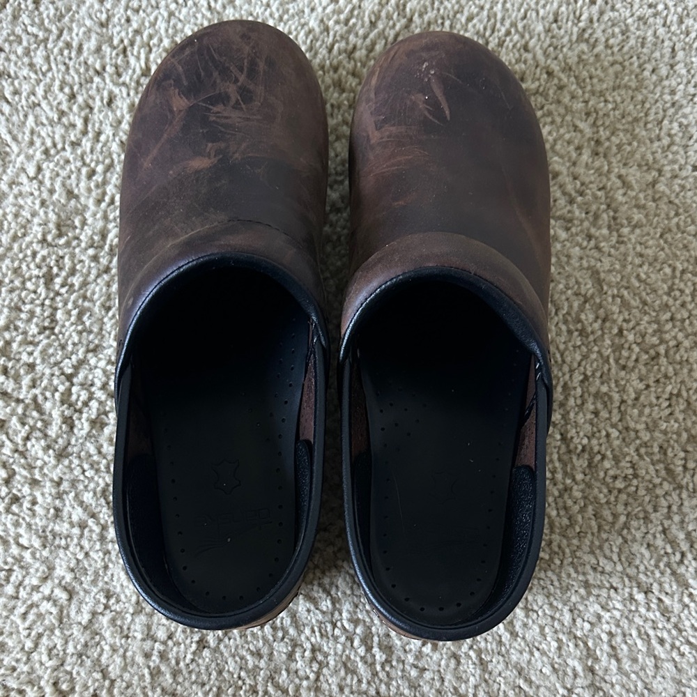 Dansko Women's Brown Leather Loafers